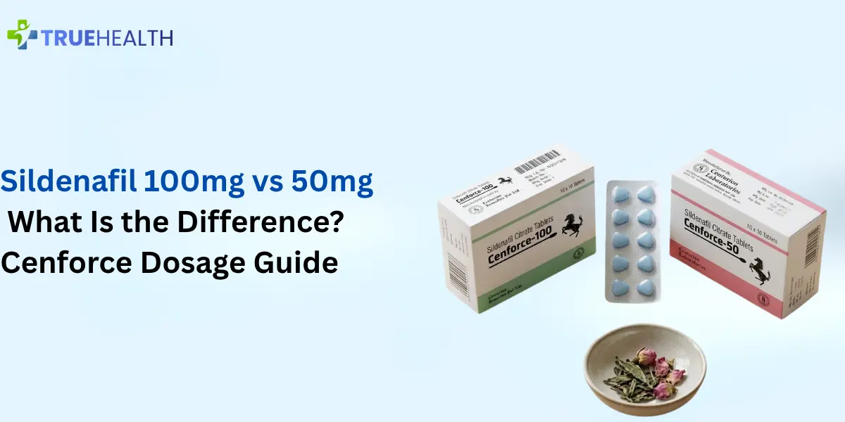 Sildenafil 100mg vs 50mg